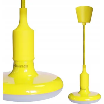 Žárovka LED žárovka UFO 15W žlutá + kabel v opletu