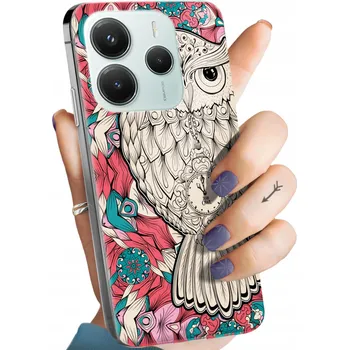 Pouzdro na mobilní telefon Zadní Kryt Hello Case pro Xiaomi Redmi Note 14 5G červený