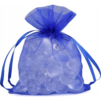 Obraz Dárkový sáček Stoklasa z organzy modrý 9x11 cm 10 kusů