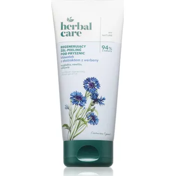 Tělový peeling Farmona Herbal Care Cornflower Regenerating Shower Gel-Scrub sprchový gel s peelingovým efektem 200 ml