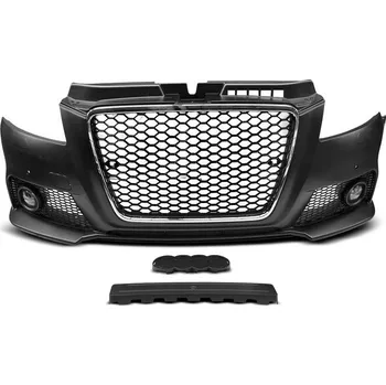 Karosérie Přední nárazník AUDI A3 8P 08-12 RS style chrom černá PDC