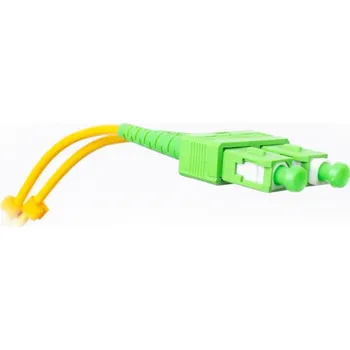 Síťový kabel OPTICKÝ PATCHCORD GETFORT SM SC/APC-SC/APC DUPLEX 1M