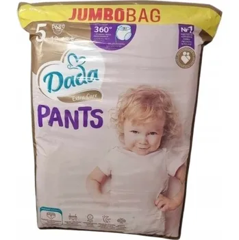 Přebalování Plenkové Kalhotky Dada Extra Care Jumbo Bag Velikost 5 68 ks