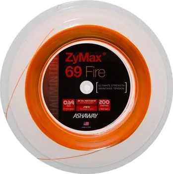 Badmintonový výplet Badmintonový výplet Ashaway ZyMax 69 Fire Orange - 200 m