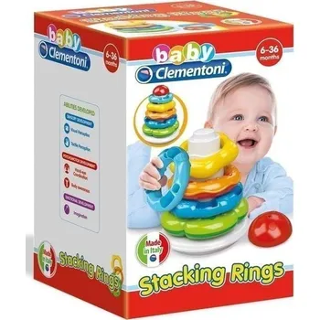 plyšák BABY Barevné stohovací kroužky (Play For Future)