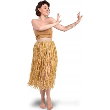 Dámská sukně Sukně z rafie Party Deco, hnědá, univerzální