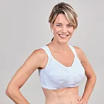 Podprsenka bez kostic bílá 95C