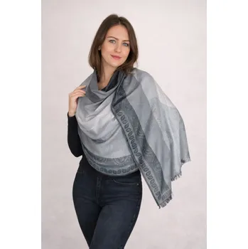 Šála Šál Pašmína - Seraphina - Světle šedá