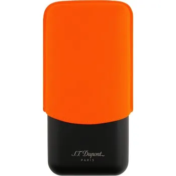 Pouzdro na tablet S.T. DUPONT - FLUO NEON Orange - Luxusní pouzdro na 3 doutníky