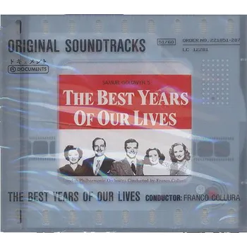 Filmová hudba Nejlepší léta našeho života (soundtrack - CD) The Best Years of Our Lives