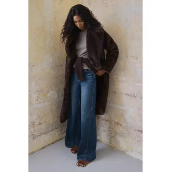 Dámský kabát Kabát Answear.LAB k31138.fh hnědá 89X, vel. L