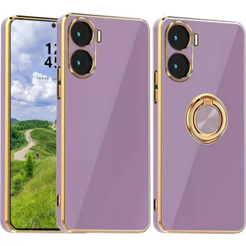 Pouzdro na mobilní telefon Radian Zadní Kryt pro Poco X7 Pro fialový