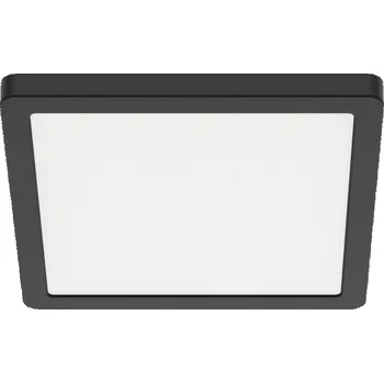 Stropní Svítidlo Evora Černý Čtvercový 18W 3CCT