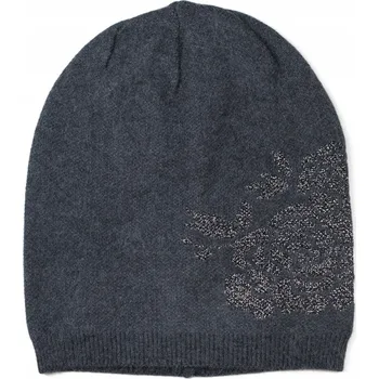 Čepice Szaleo zimní čepice beanie šedá, univerzální velikost
