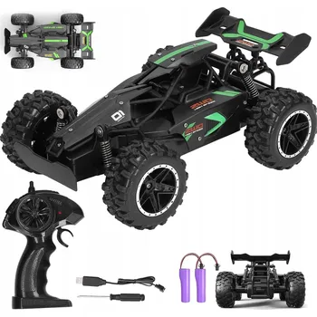 RC model auta TERÉNNÍ AUTO NA DÁLKOVÉ OVLÁDÁNÍ VELKÉ 4X4, RC AUTO NA OVLADAČ, 2x AKUMULÁTOR