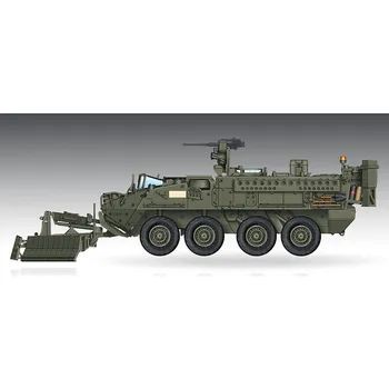 Modelářství Trumpeter 1/72 M1132 Stryker Engineer Squad Vehicle w/SMP&AMP
