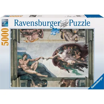 Puzzle Puzzle Ravensburger 5000 dílků Michelangelo Stvoření
