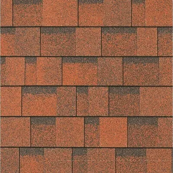 Střešní krytina Šindel asfaltový IKO 2.0 Cambridge Xpress 55&nbsp;Riviera&nbsp;Red 2,17 m2