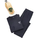 Pánské pyžamo vánoční balení Celio modrá | krémová 3505139