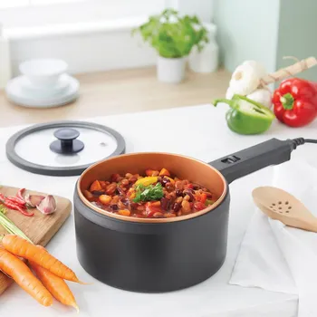 Hrnec 3Pagen Elektrický hrnec 13 x 20 x 35,5 cm. Délka napájecího kabelu 80 cm. 300 W/600 W