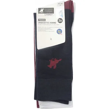 Pánské ponožky U.S. GRAND POLO EQUIPMENT & APPAREL Ponožky modré, velikost 43-46