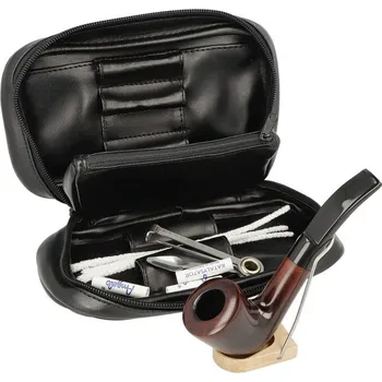 Angelo Sada dýmka Angelo, startovací set, dýmka zahnutá + etue III, filtr 9mm