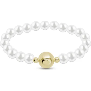 Náramek PARIS 3096 Náramek se zlatým korálkem Ellami