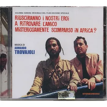 Filmová hudba Africké dobrodružství (soundtrack - CD) Riusciranno I Nri Eroi A Ritrovare L Amico Misteriosamente Scomparso In Africa?
