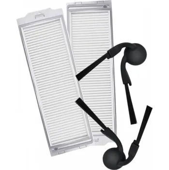 Sada příslušenství pro robotický vysavač Sada HEPA filtrů a kartáčky pro XIAOMI Robot Vacuum S40 Pro OV71GL 2+2ks