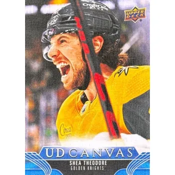 Sběratelská karetní hra insert karta SHEA THEODORE 23-24 UD Ser. 1 Canvas číslo C84