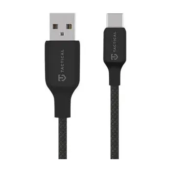 Datový kabel Tactical Stitch Thread Cable USB-A/USB-C 2m Black