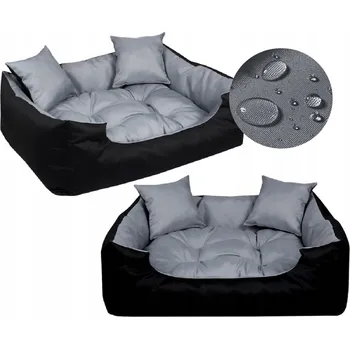 Pelíšek pro psa Pohovka Prestige 2 Codura Pelíšek 130x105 Šedá