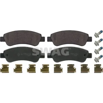 Brzdová destička SWAG 62 91 6814 Sada brzdových destiček, kotoučové brzdy