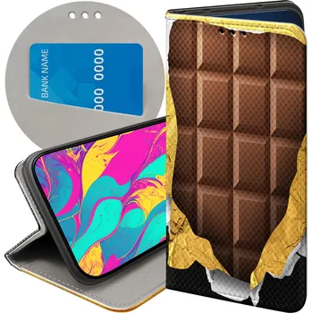 Pouzdro na mobilní telefon Pouzdro s klopou Hello Case pro Motorola Moto G82 5G, hnědé