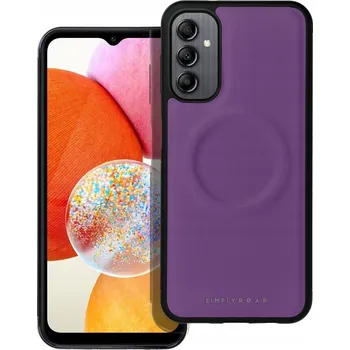 Pouzdro na mobilní telefon Zadní Kryt Roar pro Samsung Galaxy A14 fialový