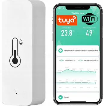 WIFI senzor TEPLOTY a VLHKOSTI TUYA HIGRO