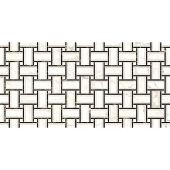 Dlažba Dlažba Dom Intarsi delfo satin 3D 60x120 cm leštěná INW00203TS