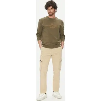 Pánská mikina Aeronautica Militare Mikina 251FE2005F459 Khaki Regular Fit XL