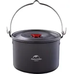 Naturehike BURRELL závěsný hliníkový hrnec 4l nádobí