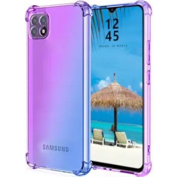 Pouzdro na mobilní telefon Zadní Kryt SunSky pro Samsung Galaxy A22 5G modrý