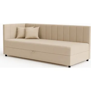 Pohovka Kontinentální jednolůžko Sofaro Plus 90x200 Béžové