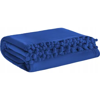 Prostěradlo Deka Spod Igły i Nitki polyester 150 cm x 200 cm modrá