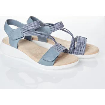 Dámské sandále Masážní sandály Gina jeansová modrá 40