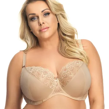 Podprsenka Gorsenia podprsenka s měkkými košíčky béžová velikost 85E