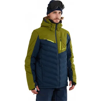 Pánská lyžařská bunda FUNDANGO-Willow Padded Jacket-565-moss Modrá XL