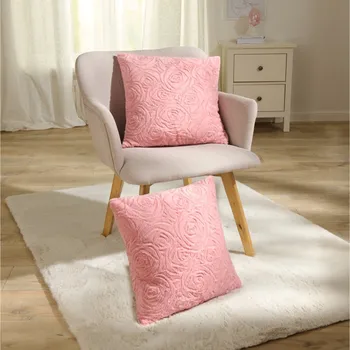 Povlak na dekorativní polštářek Povlak na polštář Růže starorůžová povlak na polštářek 45x45 cm