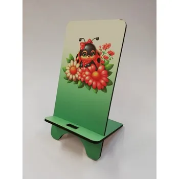 Stojan na telefon - Beruška na kytičce