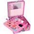 dětské šminky a malovátka Malý kosmetický kufřík pro děti 17,5 x 15,5 x 9,7 cm růžový