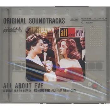 Filmová hudba Vše o Evě / Smrtelný hřích (soundtrack - CD) All About Eve / Leave Her to Heaven