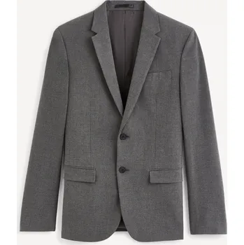 Pánské sako Celio Sako slim Fuflann 1131654 Šedá 50
